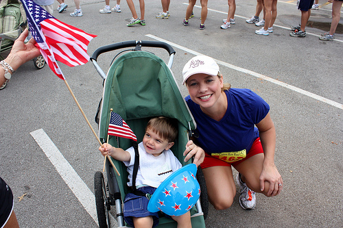 mom and child at 5k